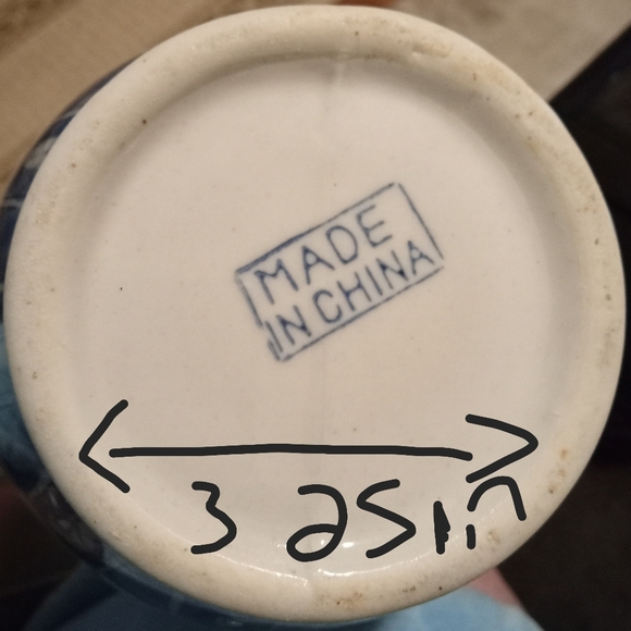 2pc lot blue& white Chinese porcelain vases - Picture 13 of 13